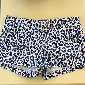 J. Crew Patterned 3" Chino Shorts